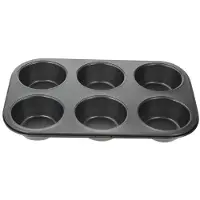 COSY&TRENDY Co&tr Moule Pat. 6 Muffins 26,5x18,5cmformes D6.5xh3cm