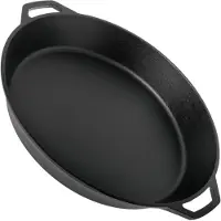 Lodge skillet/poêle à frire avec deux poignées L17SK3, diamètre environ 43,2 cm