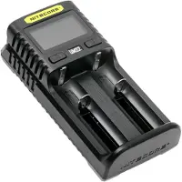 Nitecore Ums2 Battery Charger Argenté