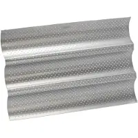 Patisse Moule 3 baguettes antiadhésif en acier revetu - 38x25x05 cm
