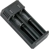Nitecore UI2 Chargeur USB à 2 emplacements (+)