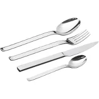 Berghoff Set de couverts Essence, 4 pièces, acier inoxydable 18/10, lavable au lave-vaisselle