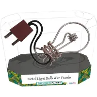 Recent toys Metal Light Bulb Breinpuzzle