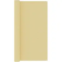 vidaXL Tapis de tente 200x300 cm Beige