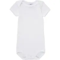 Petit Bateau Bodies WALY garcons - Blanc - 1 mois