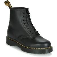 Dr. Martens Bottes à lacets '1460 Bex' jaune foncé / noir