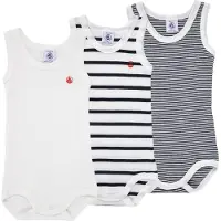 Petit Bateau Bodies ARMIN filles - Multicolore - 3 mois