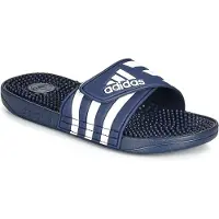 Adidas Mule 'Adissage' bleu nuit / blanc