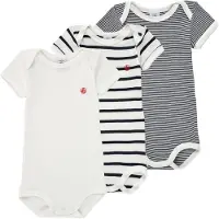 Petit Bateau Bodies LOLO garcons - Multicolore - 36 mois