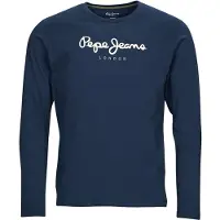 Pepe Jeans T-Shirt 'Eggo' bleu marine / vert pastel / blanc