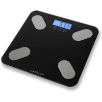 Carmen Pèse-personne analyse corporelle noir digital 180 kg