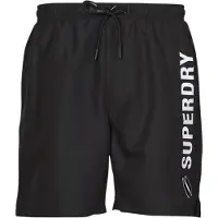 Superdry Code Applque 19inch Swimming Shorts Noir M Homme