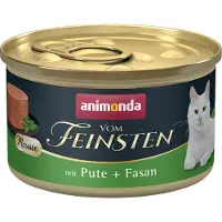 Animonda Vom Feinsten Mousse au dinde et faisan mousse pour chats 24x85g
