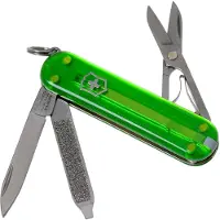 Victorinox Classic SD Translucent Colours, Green Tea 0.6223.T41G couteau suisse