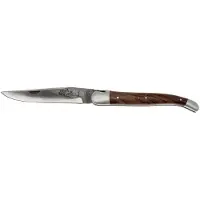 Laguiole 12cm noyer, brut de forge 1212FINNOSATBDF
