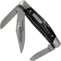 SCHRADE Imperial Stockman Black Swirl IMP16S couteau de poche slipjoint