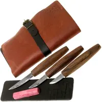 BeaverCraft Premium Whittling Sloyd Knives Set S19X, set à sculpter le bois