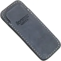 Lionsteel 900FDV3 BL étui avec clip de poche, cuir bleu