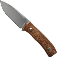 Lionsteel Couteau M4 Natural Canvas Micarta