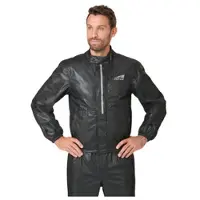 FASTWAY Uni 213 Veste De Pluie Noir S unisex