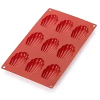 Lékué Moule Madeleines rouge