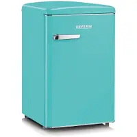 Severin RKS 8834 Retro frigo combine Pose libre 108 L D Turquoise