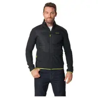 FASTWAY 2nd Layer Uni 212 Veste Hybride, Veste Fonctionnelle Noir S unisex