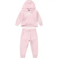 Nike Survêtement rose clair / blanc