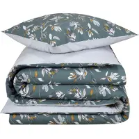 De Witte Lietaer Housse de couette Acacia 140 x 200 cm gris