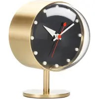 Vitra Night Horloge de Table Brass