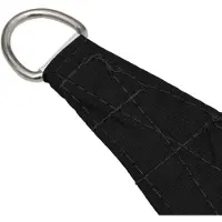 vidaXL Voile de parasol tissu oxford rectangulaire 5x6 m noir