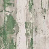 Dutch Wallcoverings Papier peint Bois Vert et beige