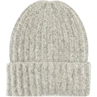 Pieces Bonnet 'Pyron' gris clair / gris chiné