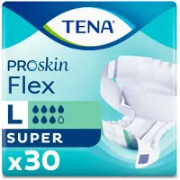 Tena ProSkin Flex Super | Changes complets absorbants avec ceinture 30 pc(s) Culotte D'Incontinence