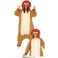 Guirca Kigurumimi Lion Woman Costume Blanc L