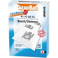 Siemens cleanbag m 173 sie 23 lot de 4 sacs pour aspirateur