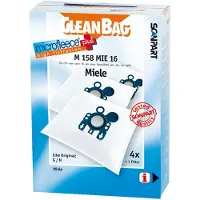 Cleanbag Sacs à poussière Microfleece+ Miele G/H/N 4+1