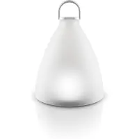 Eva Solo SunLight Bell, Lampe solaire, Lampe solaire, Lampe de table, Lampe de balcon, Verre givré/aluminium/plastique, Petite, 571327