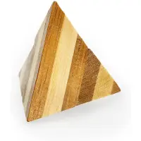 Eureka 3D Bamboo Breinpuzzel Pyramide *