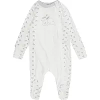 Jacky Barboteuse / body gris / blanc