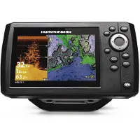 Humminbird Helix 5 Chirp GPS DI G3 Down Imaging GPS Traceur de cartes Sondeur - Complet avec sonde