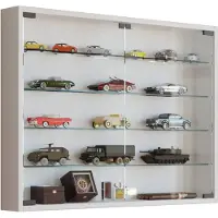 VCM Bois verre suspendu vitrine murale collectionneur vitrine Mandosa L Bois verre suspendu vitrine murale collectionneur vitrine Mandosa L