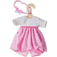 Haba Accessoires pour poupée en tissu Set de vêtements Robe de rêve 1305555001