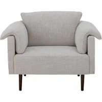 Bloomingville Fauteuil Chesham | Blanc | Polyester | 82057056