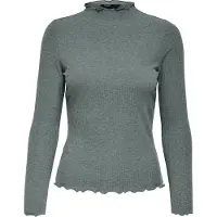 ONLY T-shirt manches longues de - Haut Col Montant Emma - XS - XL - pour Femme - menthe - Taille L
