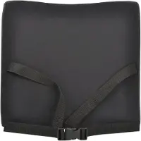 Desq Coussin de soutien du dos en forme d'aile Noir