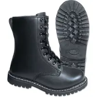 Brandit Bottes à lacets noir