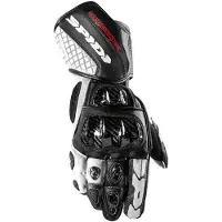 Spidi Carbo Track Evo Noir Blanc Gants Taille M