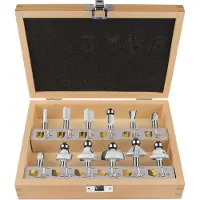 Makita D-53556 Jeu de fraises 8mm 12pcs