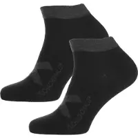 Muchachomalo Chaussettes Muchachomalo Men Solid Short Black (Lot de 2)-Taille 35 - 38